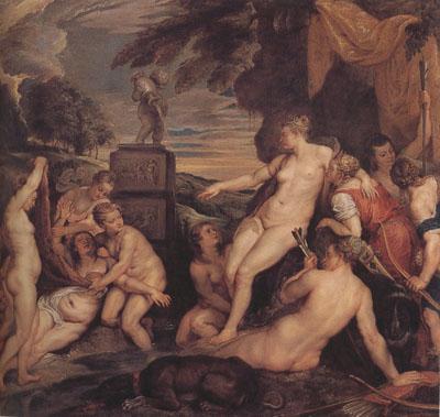 Peter Paul Rubens Diana and Callisto (mk01) oil painting picture